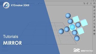 XYZmaker 3DKit Tutorials l Mirror [upl. by Gary257]