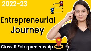 Entrepreneurial Journey  Class 11 Entrepreneurship Chapter 3  Batch 2022  2023 [upl. by Eartha]