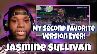 Jazmine Sullivans AMAZING National Anthem before World Series Game 5  Reaction [upl. by Almita489]