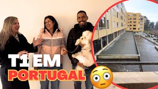 APARTAMENTO DE 1 QUARTO EM PORTUGAL CARO OU BARATO 🇵🇹😱 portugal apartamento vidaemportugal [upl. by Sirotek]