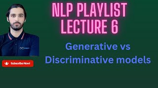 NLP Playlist  generative vs discriminative models Lecture 6nlp naturallanguageprocessing [upl. by Enalda]