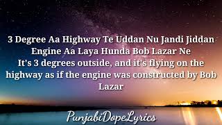 SpaceshipLyrics w english translation  Ap Dhillon  Shinda Kahlon  GMINXR  New punjabi songs [upl. by Sally]