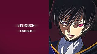 Lelouch Lamperouge Twixtor Clips [upl. by Elleryt561]