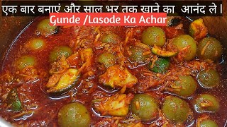 राजस्थानी लसूड़े का अचार  Gunde  Lasode ka Achar shorts shortsvideo [upl. by Cassandry]