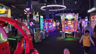 Video Game Arcade Tours  Dave and Busters Las Vegas NV 🇺🇸 [upl. by Yrahcaz]