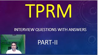 TOP INTERVIEW QUESTIONS WITH ANSWERS  TPRM freshers tprm rajbir vendor interviewquestions [upl. by Wilhelmine895]