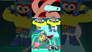 Team SpongeBob SquarePants SpongeBob 🆚 Patrick Star Rescue Transformation coffindance tileshop [upl. by Akcirre]