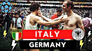 Italy vs West Germany 43 All Goals amp Highlights  1970 World Cup [upl. by Yelrihs]