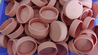 Liquid silicone rubber injection molding for cup lid [upl. by Nylahs706]