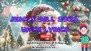 Jingle Bell Song with Lyrics  Christmas Song  Little Govinda [upl. by Odrarebe987]