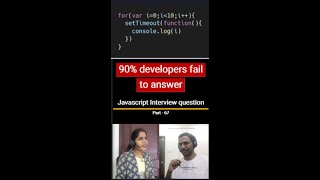 Javascript Interview question  Part 67 shorts coding reactjsinterviewquestions javascript [upl. by Utta508]