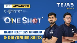 JEE Advanced 2024 One Shot  Chemistry  Named Reactions Grignard amp Diazonium Salts All Concepts [upl. by Chin]