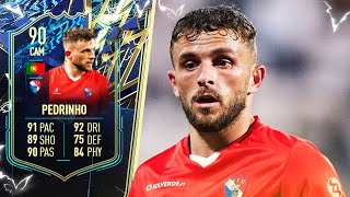 The BEST Longshots In FIFA 🚀 90 TOTS Pedrinho Player Review FIFA 22 Ultimate Team [upl. by Harilda260]