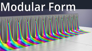 Visual Modular Form  Level 1 Weight 12 Ramanujan Delta Function [upl. by Ahsiela]