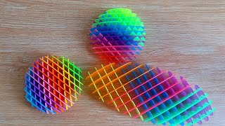 HOW THE MORF WORM 12CM VS 10CM RAINBOW FIDGET TOY WORK  ASMR  SATISFYING UNBOXING MORF WORM [upl. by Sheline]