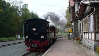 Die Selketalbahn im Herbst 2017 [upl. by Youngman]