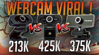 WEBCAM MTECH WB500 VS JETE W7 VS NEMESIS A80 REVIEW INDONESIA [upl. by Mortimer969]