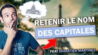 COMMENT RETENIR LE NOM DES CAPITALES avec un champion de mémoire [upl. by Narik]