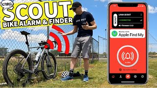 Knog SCOUT Bike Tracker amp Alarm  Apple AirTag Alternative [upl. by Niala]