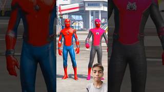 RANDOM SUPERHEROS VS SUPERGIRL BATTLE  GTA V🔥S2 shorts​ short​ [upl. by Arel]