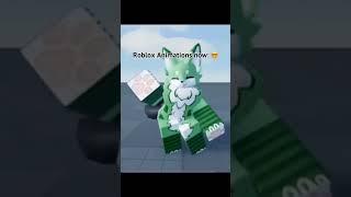 animaciónes de roblox antes vs ahora [upl. by Hajidahk]