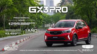 GEELY GX3 PRO  Tu destino tus reglas [upl. by Llewsor]