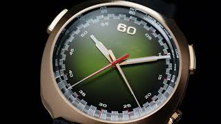 H Moser amp Cie Streamliner Flyback Chronograph Automatic RG Matrix Green [upl. by Swithbert]