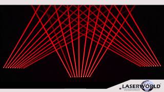 Laserworld BeamBar 10R  single beam laser light effect [upl. by Enoid713]