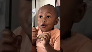 baby drinks sprite for the first time🤣baby toddler toddlersoftiktok funny hilarious reaction [upl. by Anitsrihc]