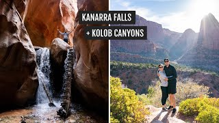 Hiking to the AMAZING Kanarra Falls  Kolob Canyons at Zion National Park Timber Creek Overlook [upl. by Teodora]