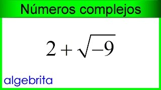 Forma rectangular a  bi de los números complejos 325 [upl. by Saretta]