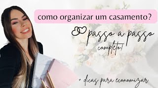 COMO ORGANIZAR UM CASAMENTO SOZINHA  PASSO A PASSO  DIÁRIO DA NOIVA  Ep 1 [upl. by Marcile]