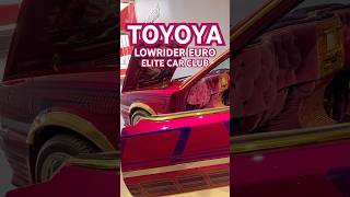 TOYOTA🔥 lowrider classic carmodification oldschool automobile oldies westcoast impala [upl. by Yhotmit]