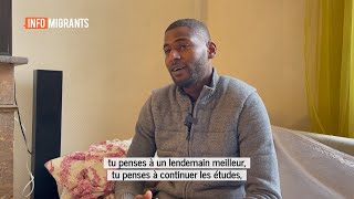 Ibrahima demandeur dasile depuis 2 ans  quotJe reste actif pour ne pas penser que je ne vaux rienquot [upl. by Kciwdahc509]