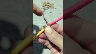 Easy wire Jointing trick electricalconstruction infrastructure [upl. by Bathilda]