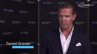 SEF2020  Daniel Grieder designierter CEO von Hugo Boss [upl. by Vince]