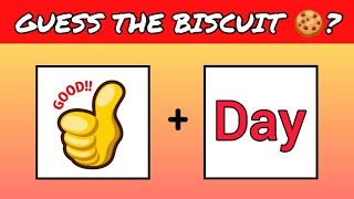 Guess The Biscuit From Emoji Challenge  Guess The Biscuit  Riddles in Hindi [upl. by Yme]