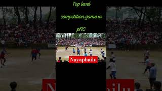 Top level competition game in pNC for Final Match nayaphailu bibekgurung volleyballNepalbbg [upl. by Aiciruam982]