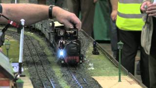 National Garden Railway Show 2011  Part 1  Layouts [upl. by Aihtennek]