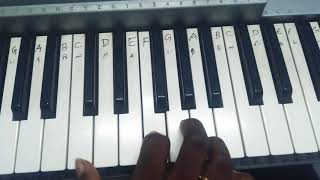 Maasillaa kanniye song in keyboard with chords [upl. by Petua]