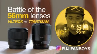 Battle of budget category 56mm lenses [upl. by Nessy]