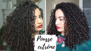 Comment FAIRE POUSSER Ses Cheveux PLUS VITE Naturellement  Pousse Rapide des CHEVEUX BOUCLÉS [upl. by Kwei494]