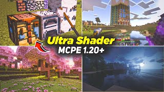 Ultra Realistic Shader Mcpe 12051 😁 Render Dragon  100 Working [upl. by Edd920]