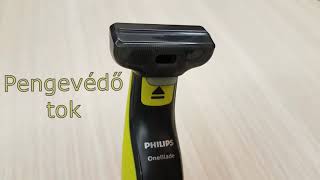 Philips OneBlade FaceBody QP2620 kicsomagolás [upl. by Biebel]