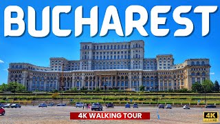 Bucharest Romania 🇷🇴 Walking tour of BUCHAREST the INCREDIBLE capital of ROMANIA [upl. by Ardnoik]