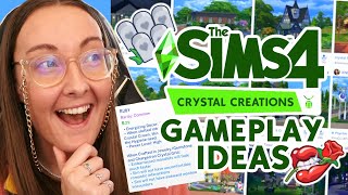 How to spice up your Crystal Creations storylines in Sims 4 [upl. by Megargee]