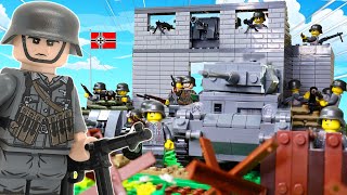 I built a WW2 German FORTRESS in Lego [upl. by Cran]