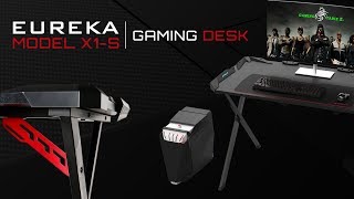 Eureka Ergonomic X1S Gaming Desk [upl. by Meyers]