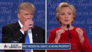 Full video TrumpClinton first presidential debate [upl. by Clementina165]