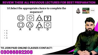 NonVerbal Intelligence Test Part2 PMAGDPAMCAFNSPNAirman NonVerbal reasoning Test EduSmart [upl. by Shelly]